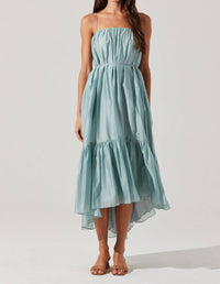 Astr - Elisha Tiered High-low Maxi Dress