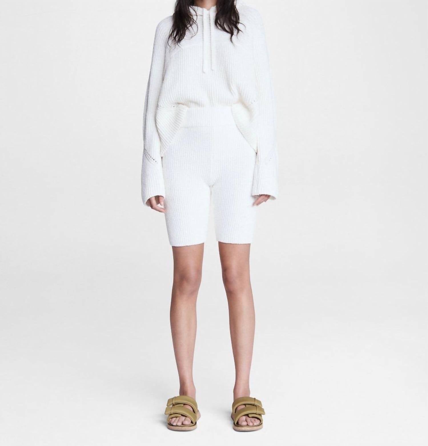 Rag & Bone - Rib Knit Biker Shorts