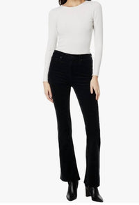 Ag Jeans - Farrah Boot High Rise Black Corduroy