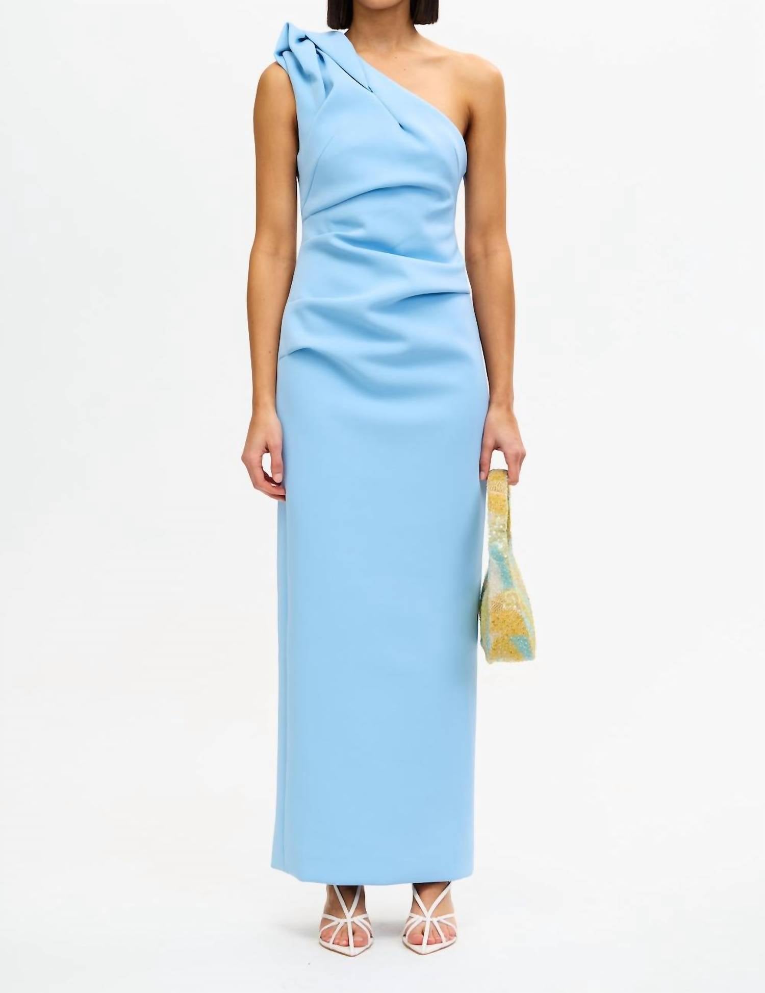 ACLER BRACORA MAXI DRESS in bluebell - women's dress
