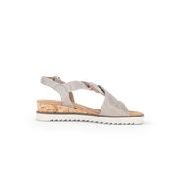 Gabor - Women's 42.751 Flat Cork Wedge Sandals