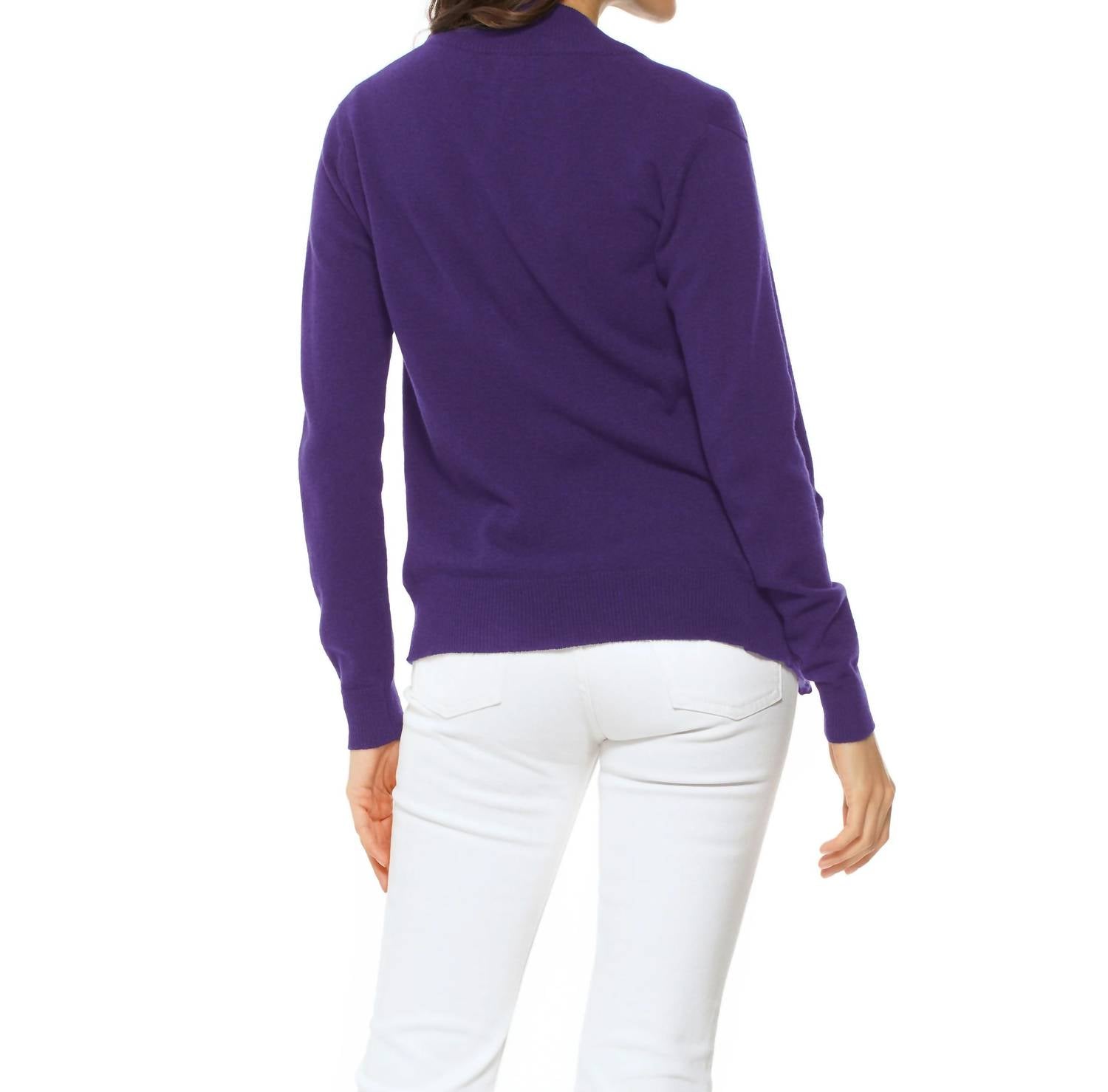 Monticelli Cashmere - Women's Pure Cashmere Zip Cardigan