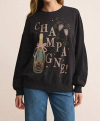 Z Supply - Celebrate Sunday Champagne Sweatshirt