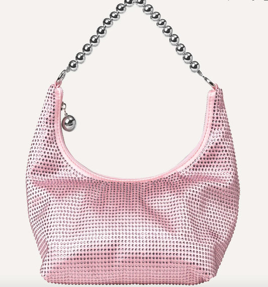 Stine Goya - Women's Crystalized Pyramid Pouch Bag