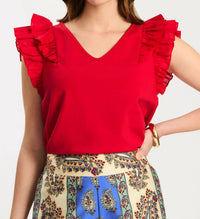 Tyler Boe - Emerson Ruffle Tee