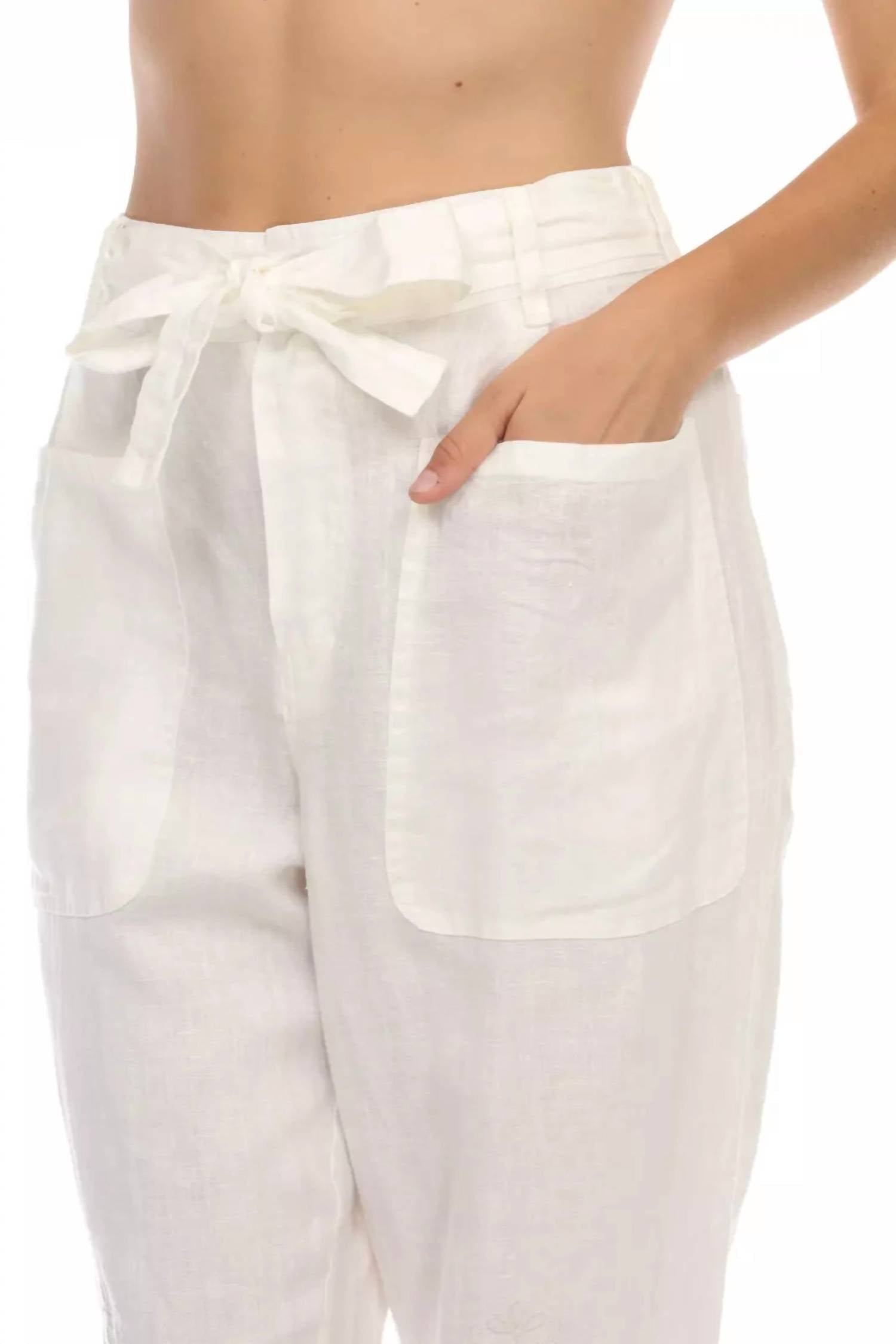 Johnny Was - Antique Highwaist Straight Leg Pants