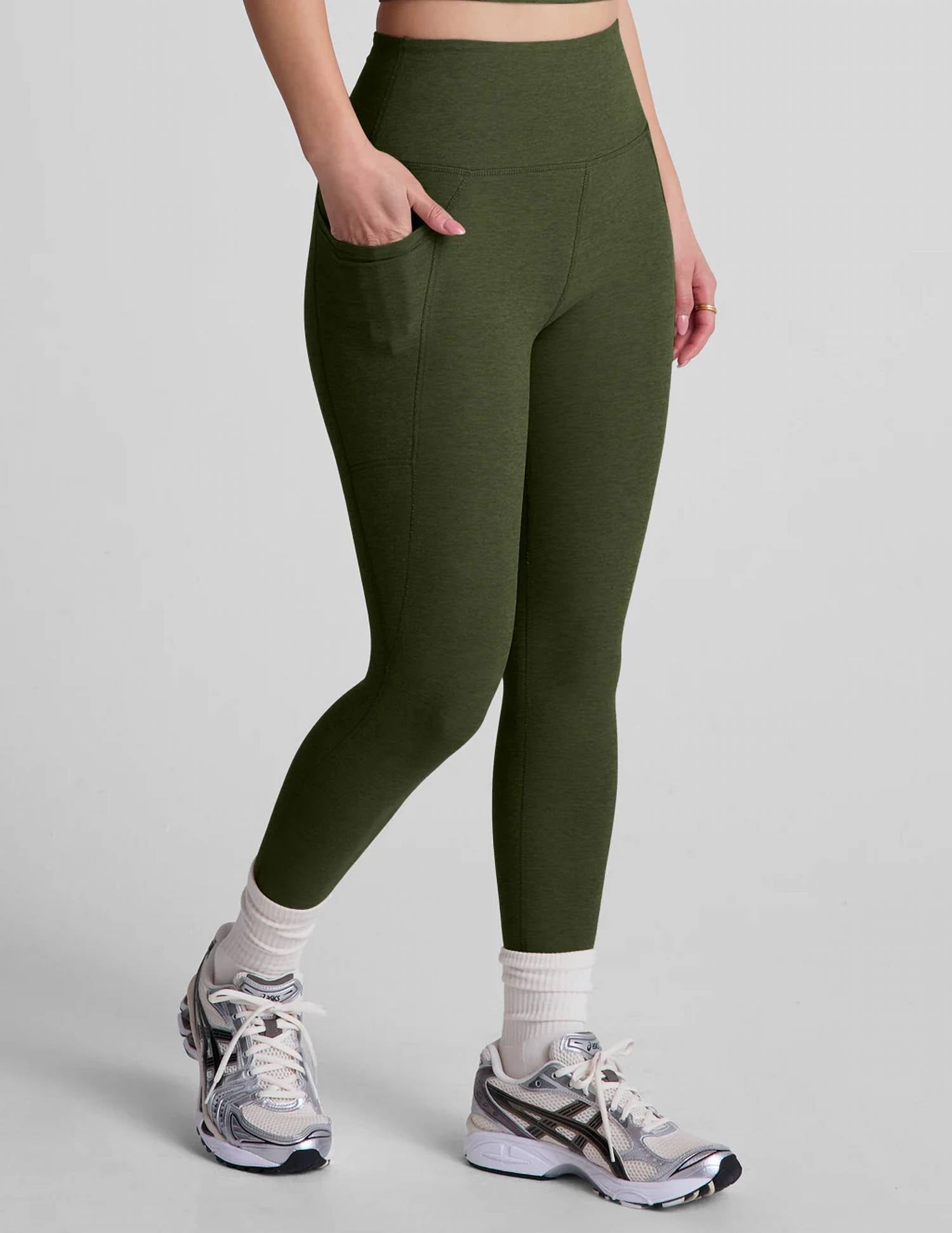 Beyond Yoga - Space Dye Out Of Pocket High Waisted Midi Legging
