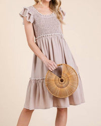 Lime N Chili - Ruffle Smock Dress
