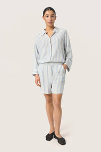 Soaked In Luxury - Belira Wide Leg Elastic Waist Shorts