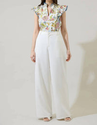 Sugarlips - Pany Floral Rayen Rude Top
