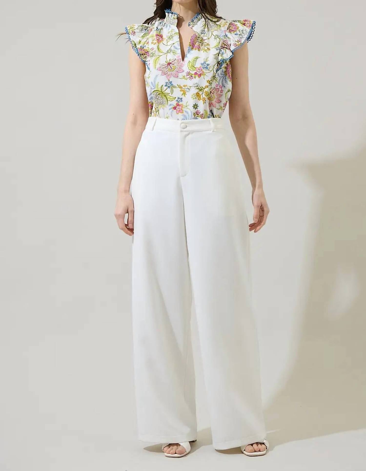 Sugarlips - Pany Floral Rayen Rude Top