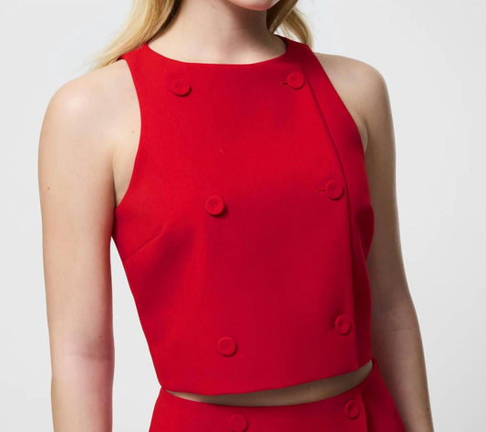 French Connection - Azra Twill Double Breasted Top