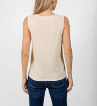 Elliott Lauren - Sleeveless Tank Top - Plus