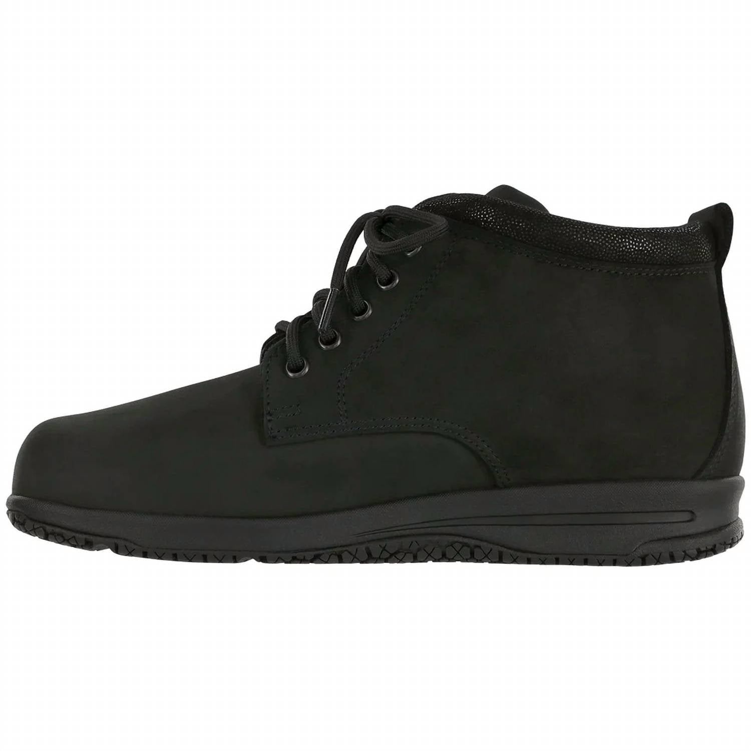 SAS Women's Gretchen Chukka Boot in black moondust - women's shoe - detail view