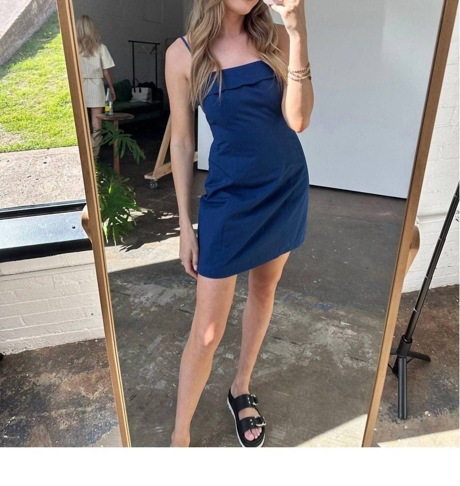 Runaway The Label - Maritime Melody Mini Dress