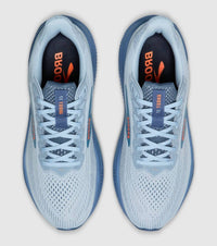 BROOKS Men's Ghost 17 Running Shoe in 465 skyway moonlight orange - men's shoe - view 4