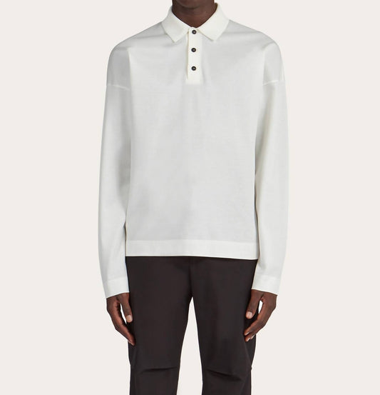 Salvatore Ferragamo - LONG SLEEVE CLASSIC POLO