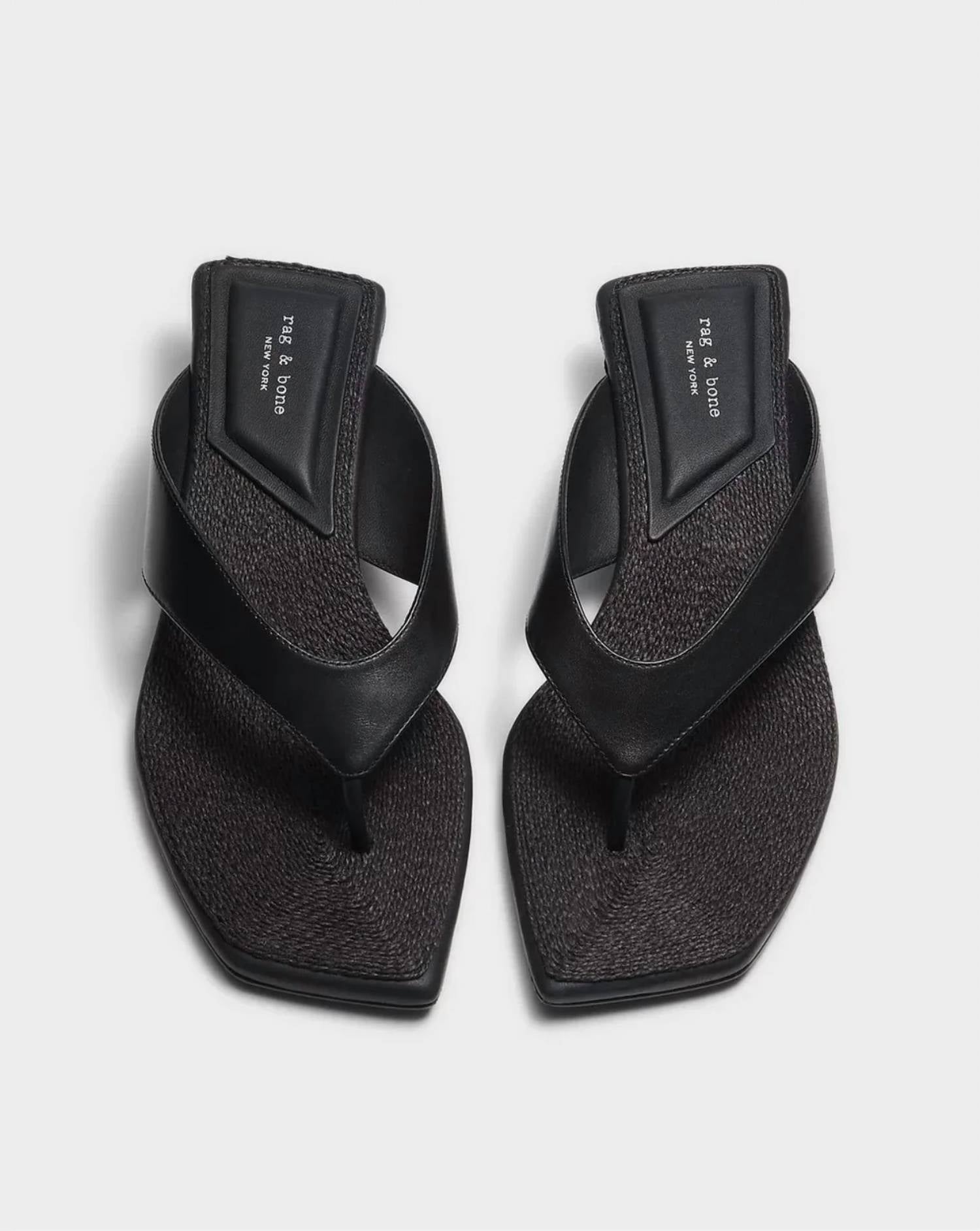 Rag & Bone - Women's Jo Thong Wedge Sandal