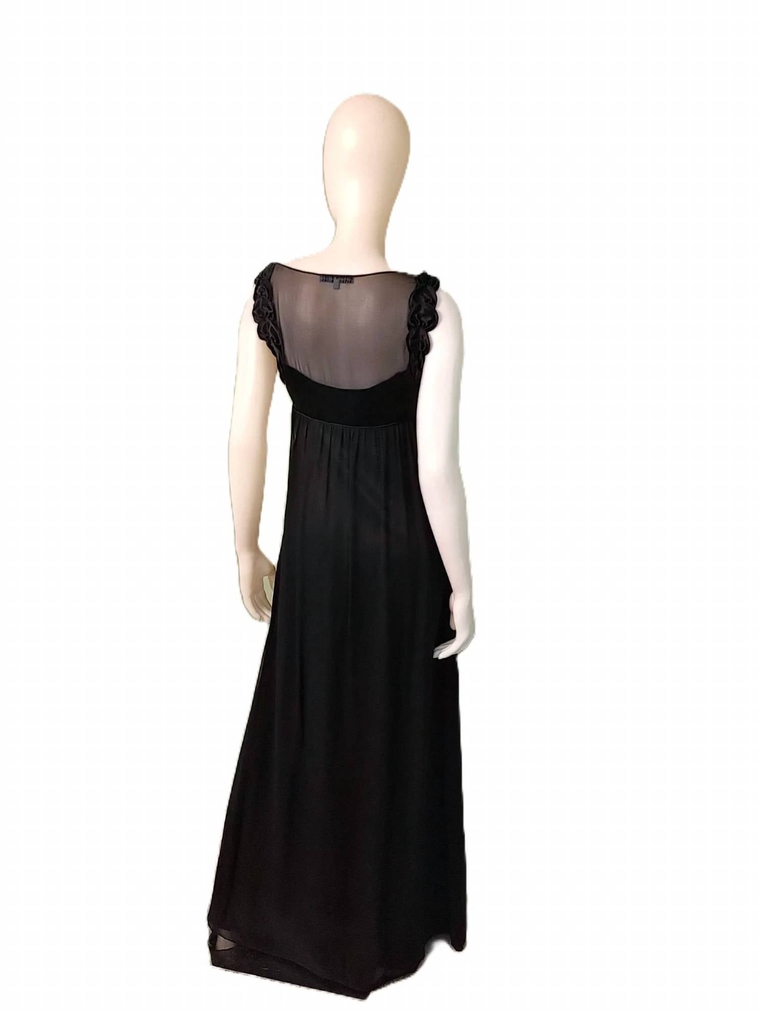 Antonio Melani - Sleeveless Rose Petal Straps Gown