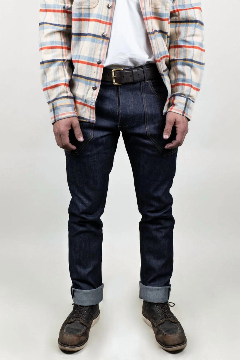 Iron & Resin Fischer Selvedge Denim Pant in indigo - men's jeans