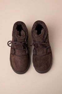 Matisse Women's Matterhorn Platform Boot in chocolate - women's shoe - detail view