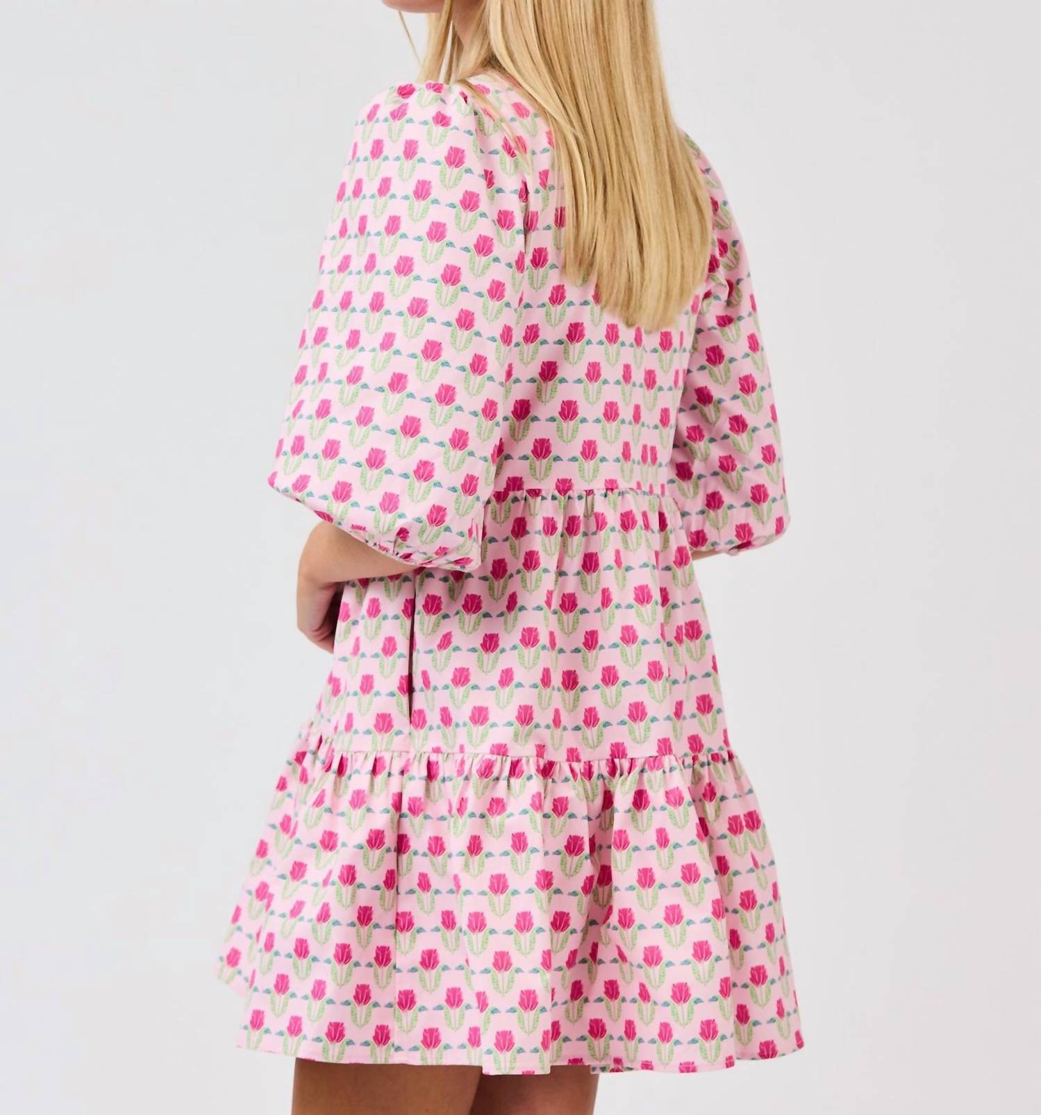Mary Square - Mini Riley Flora Fanfare Dress