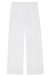 Donni. - Pointell Simple Crop Wide Leg Pants