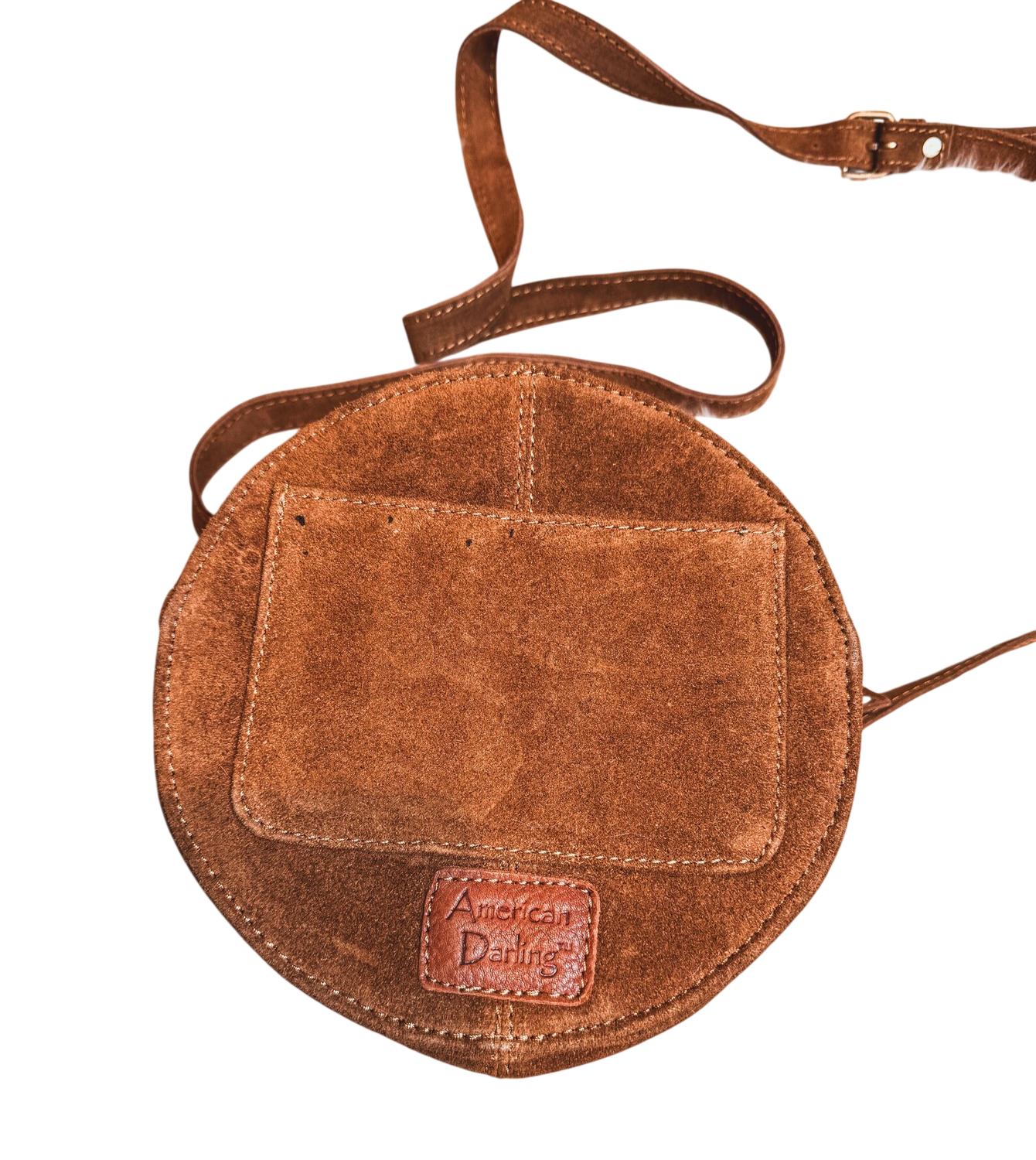 American Darling - Women's Canteen Western Boot Stitch Crossbody Bag