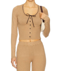 Frankies Bikinis - Texas Knit Cardigan