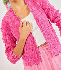 Sadie & Sage - Georgia Scalloped Cardigan