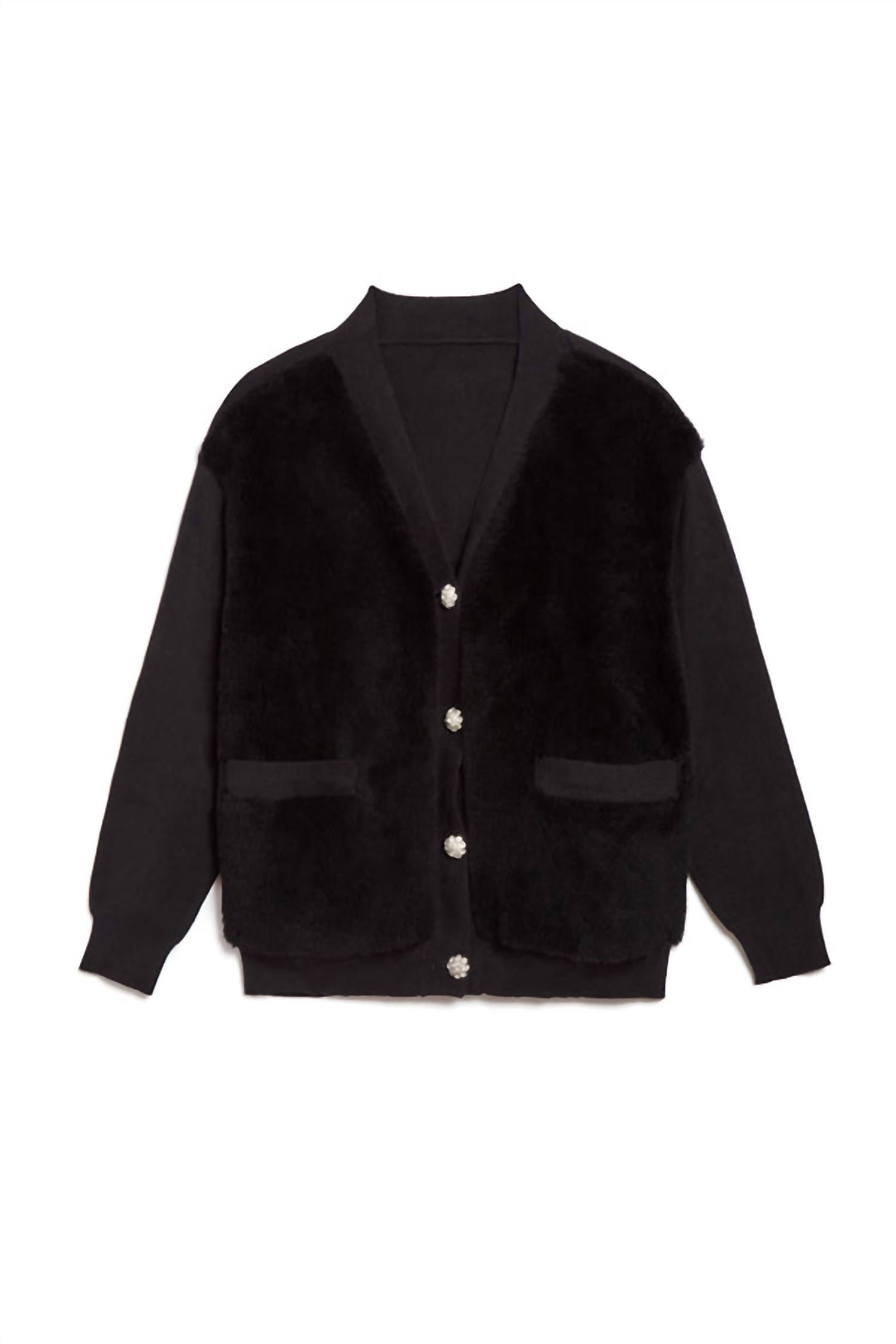 Jocelyn - Aman Sherpa Cardigan