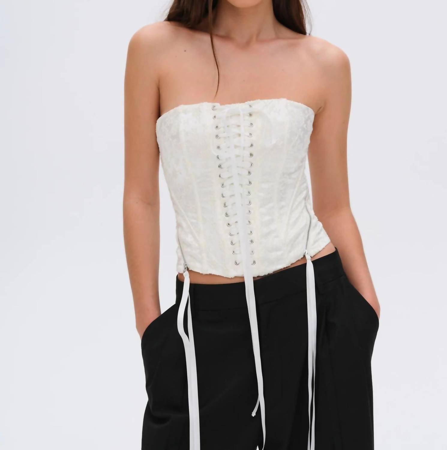 For Love & Lemons - Lilibet Corset Top