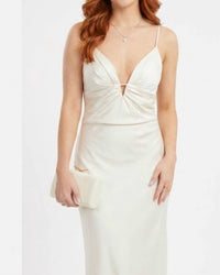 Q2 - Carolyn Satin Maxi Dress