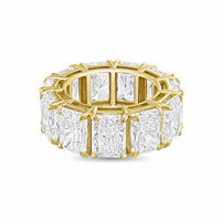 Diana M Jewels - Women's Radiant Lab-Grown Diamond Eternity Band (3.00 Ct) - Signature
