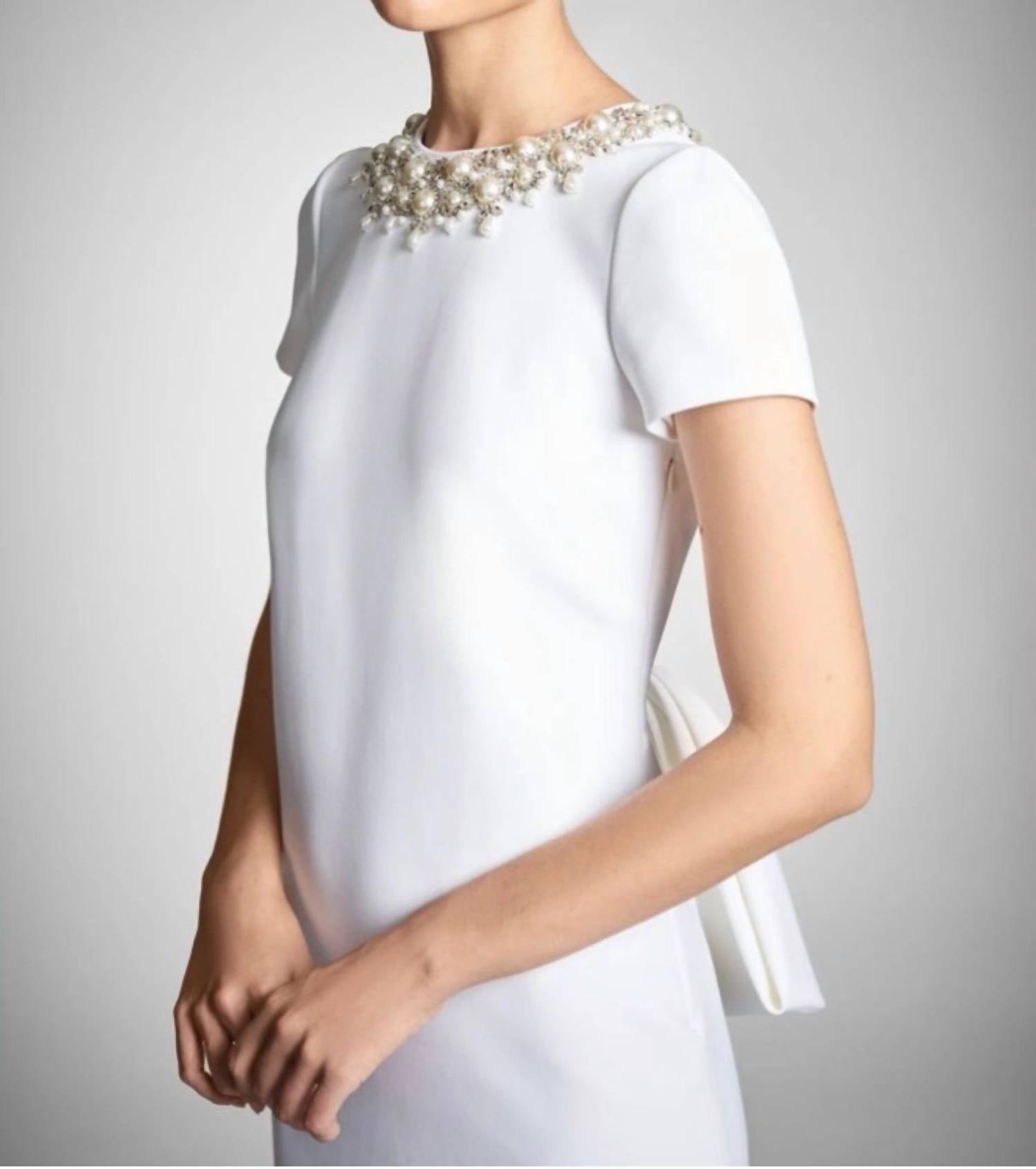 Sachin & Babi - Petra Embellished Stretch Crepe Gown