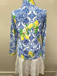 Kenny Dana - Women's Mock Neck Long Sleeve Top