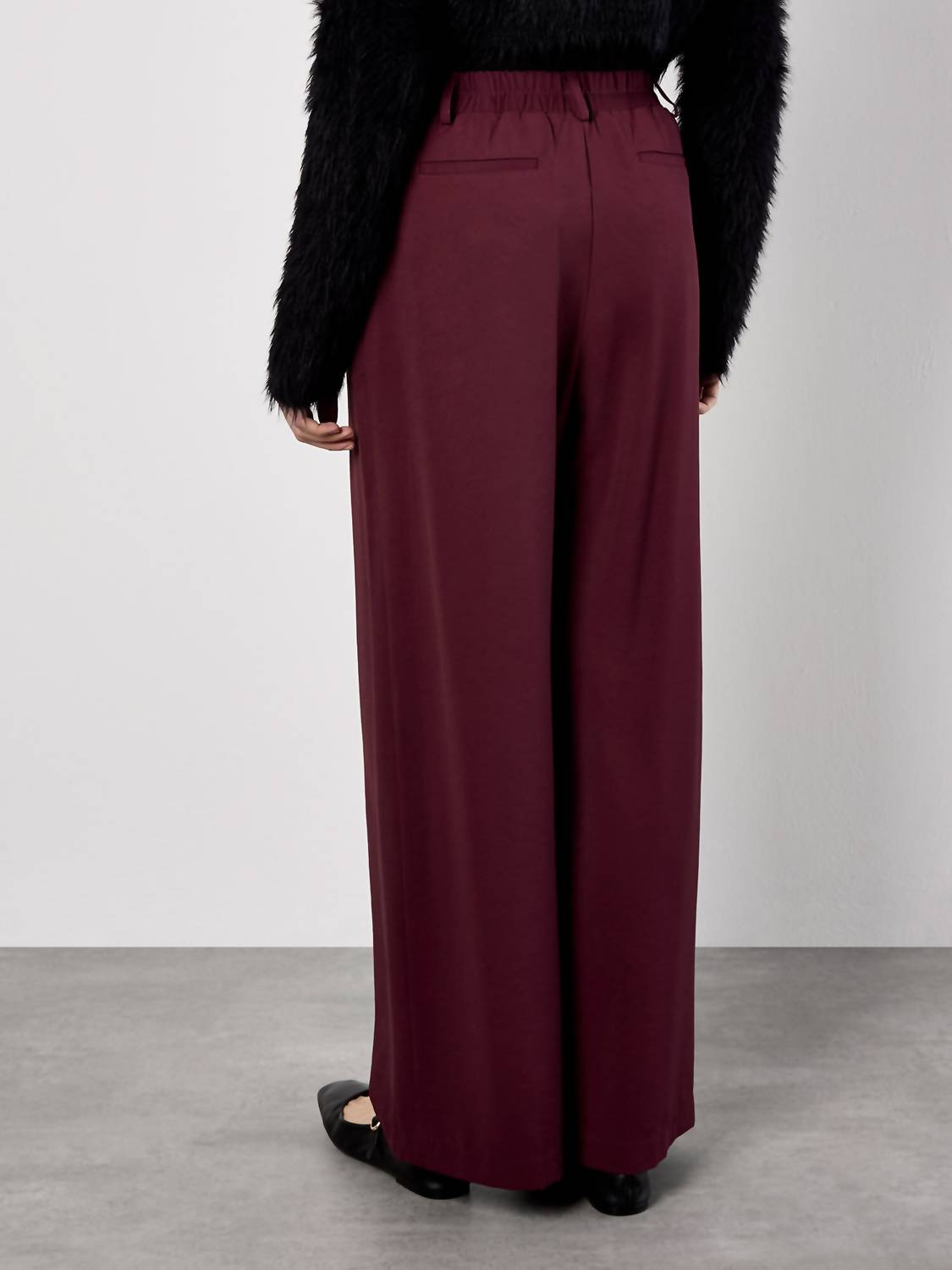 Apricot - Tailored Wide Leg Trouser