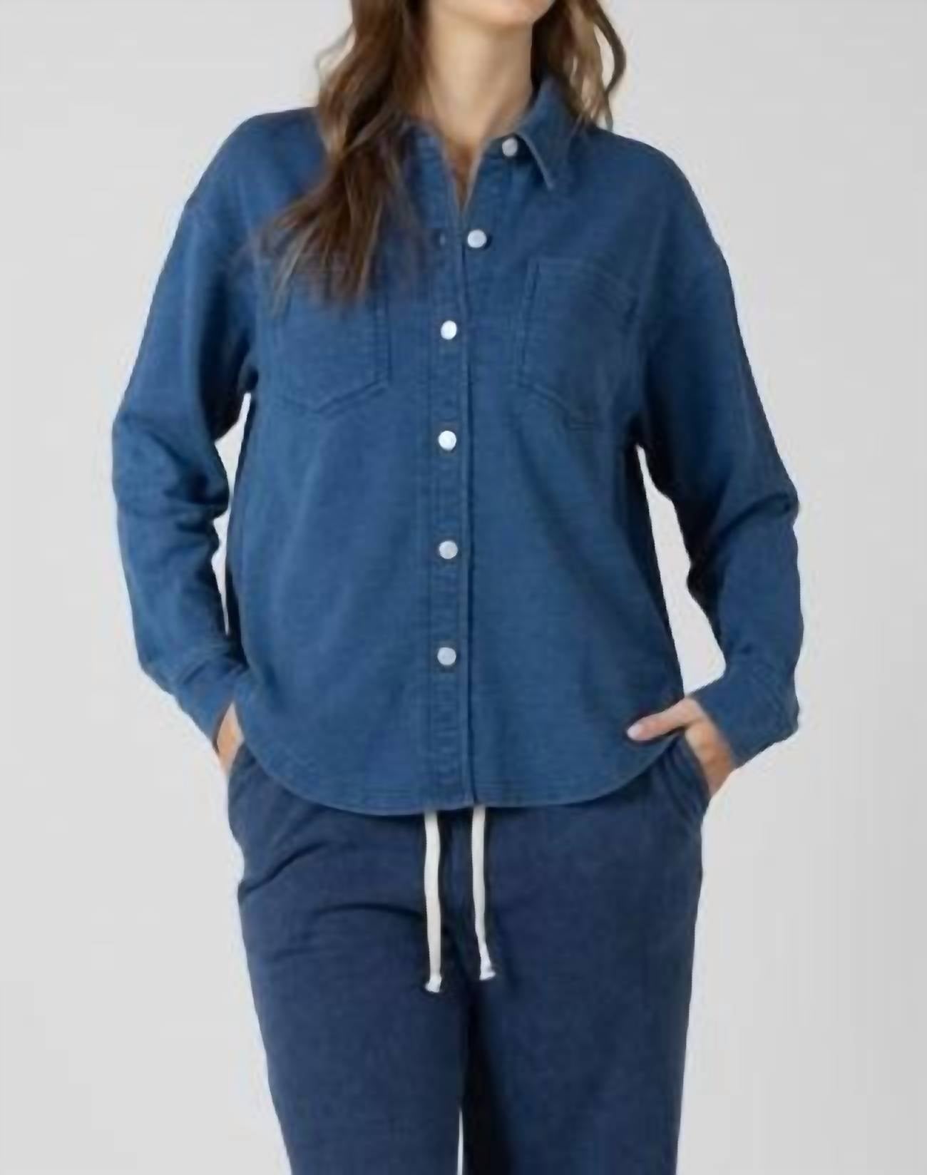 Dex Clothing - Button Down Denim Top