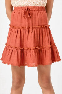 Dex - Callie Crochet Hem Skirt