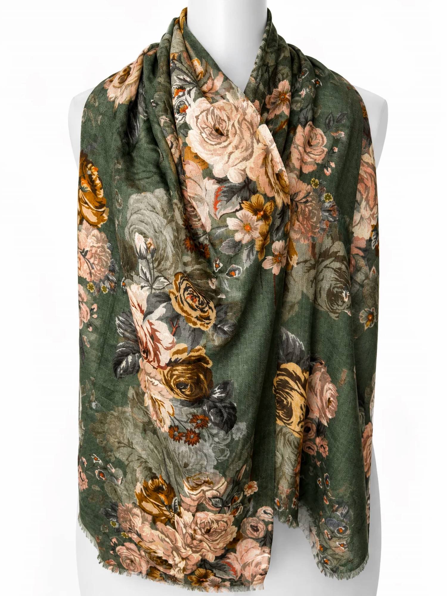 Dolma - Women's Wool Silk Scarf