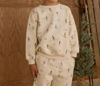 Rylee + Cru Relaxed Sweatshirt in skiers - kids' sweater