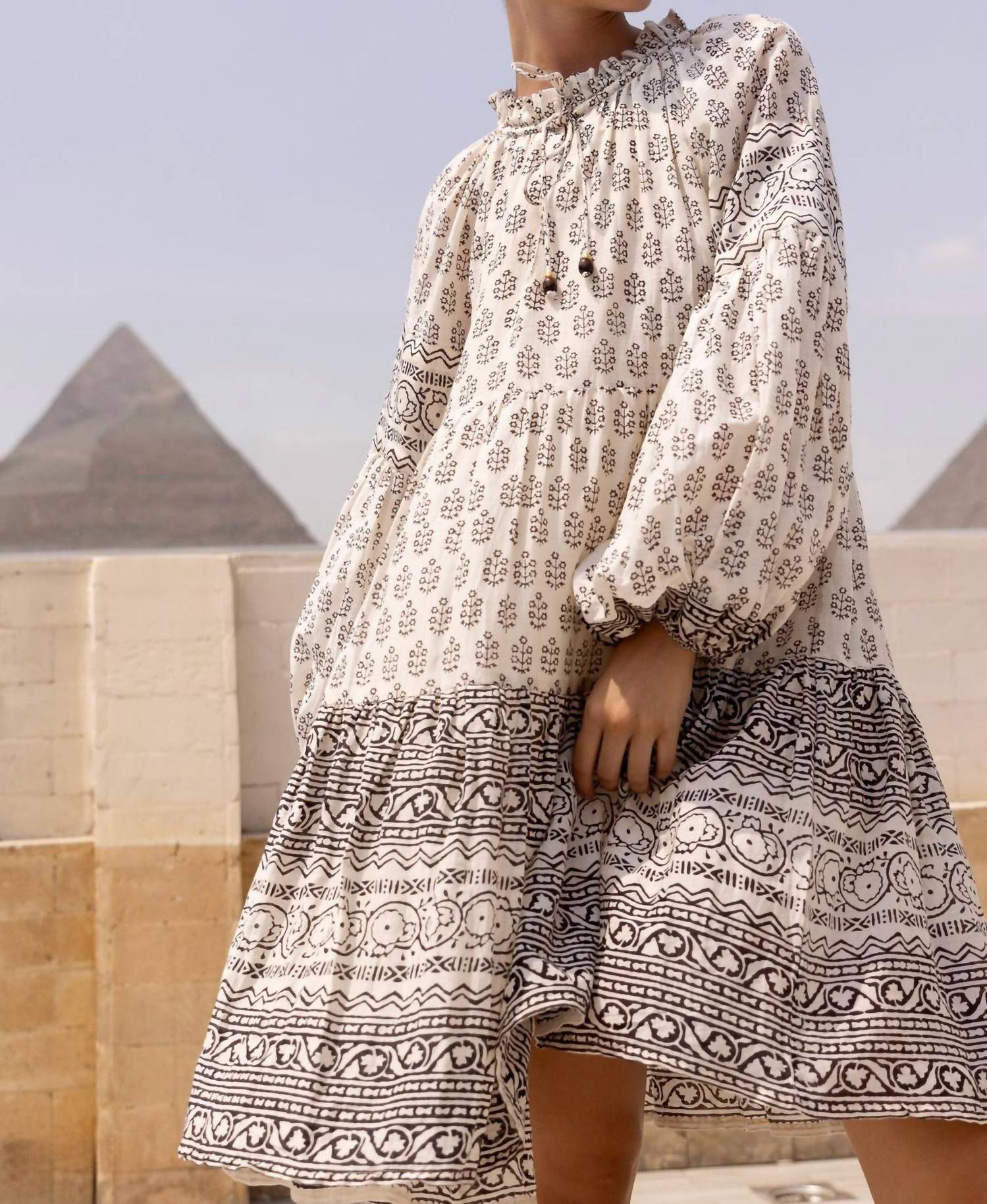 Oliphant - Balloon Sleeve Short Dress