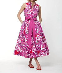 Sara Roka - Danielle Printed Dress