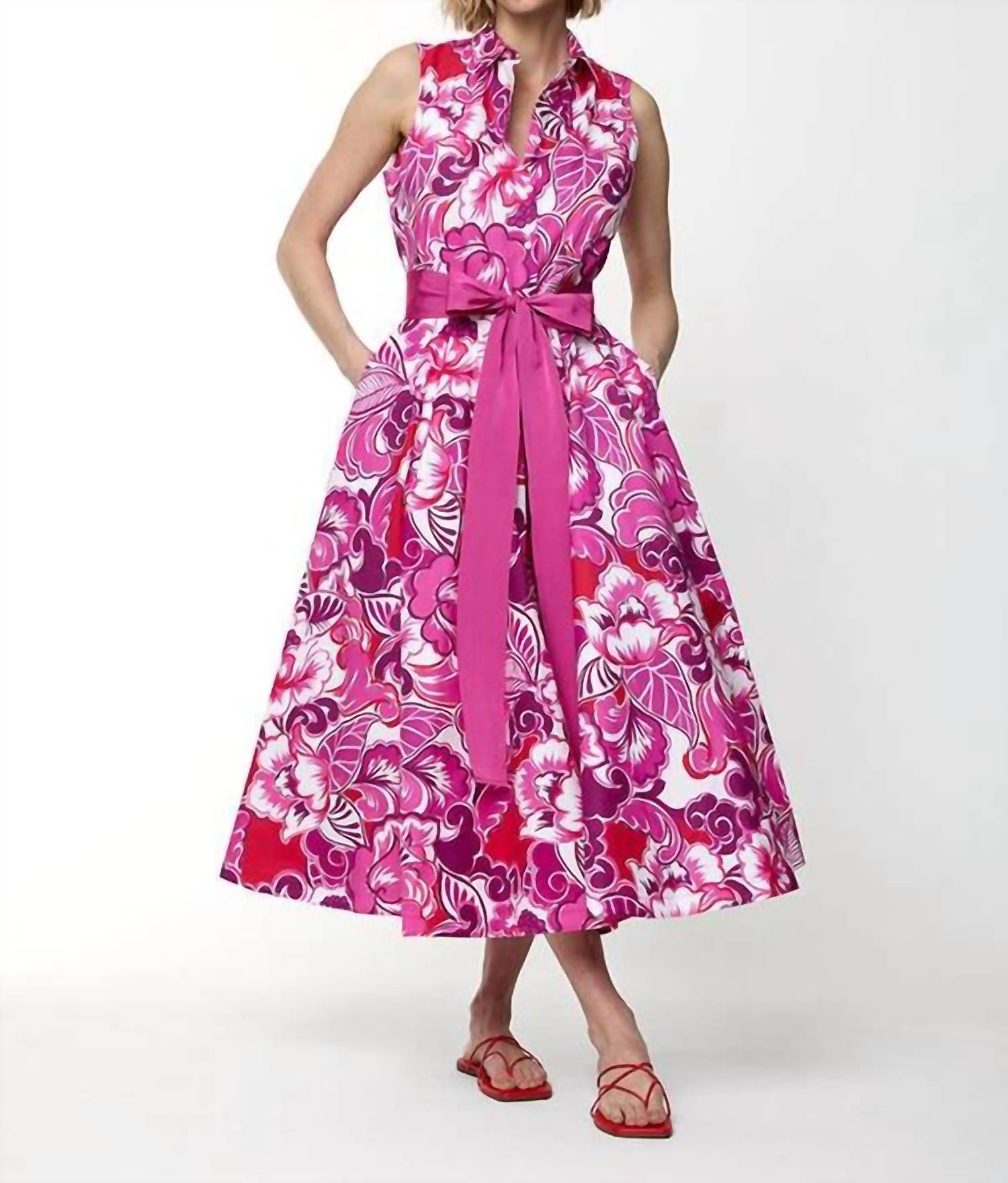 Sara Roka - Danielle Printed Dress