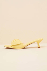 Matisse - Women's Pompano Bow Kitten Heel Slide Sandals