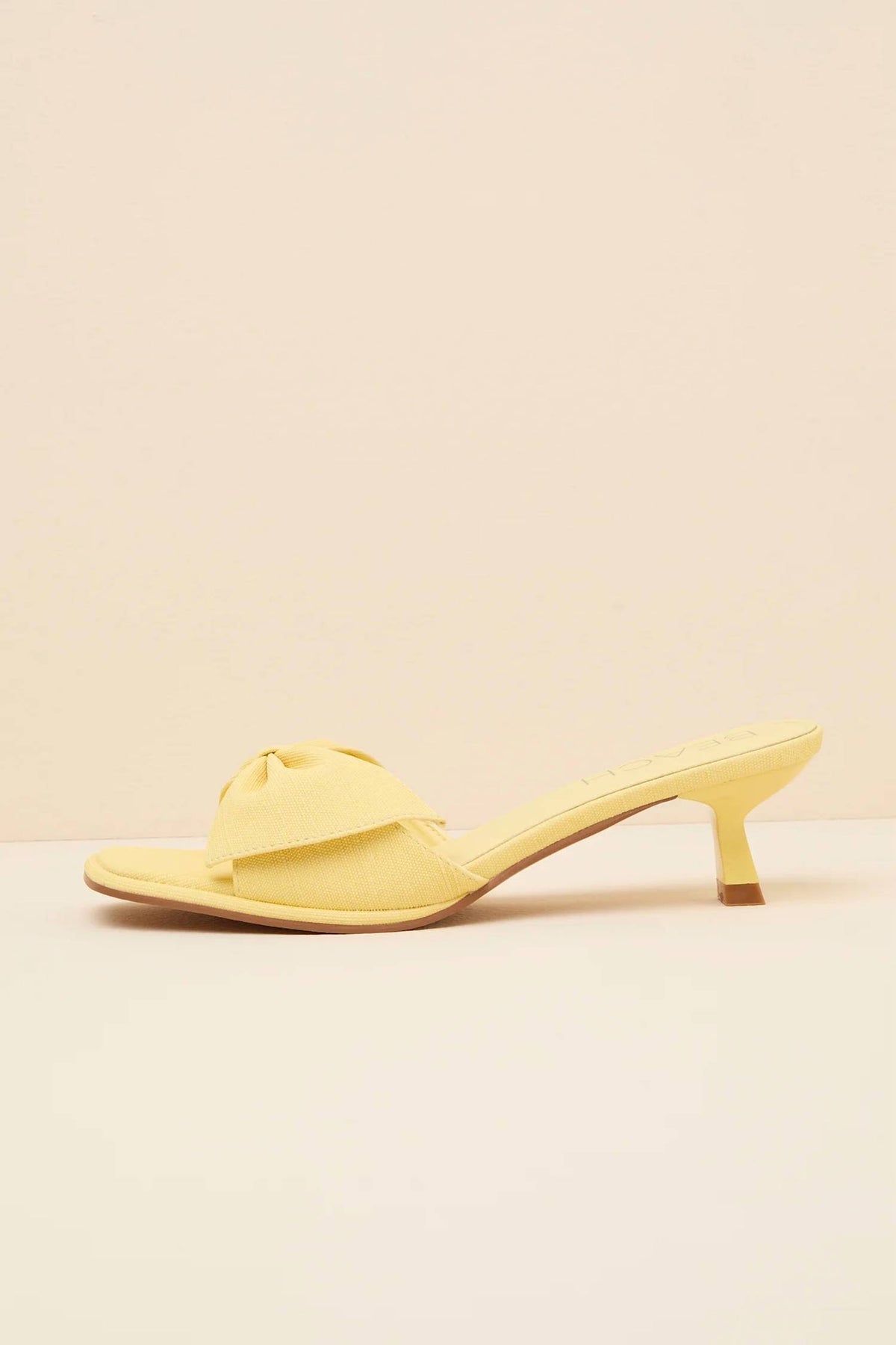 Matisse - Women's Pompano Bow Kitten Heel Slide Sandals