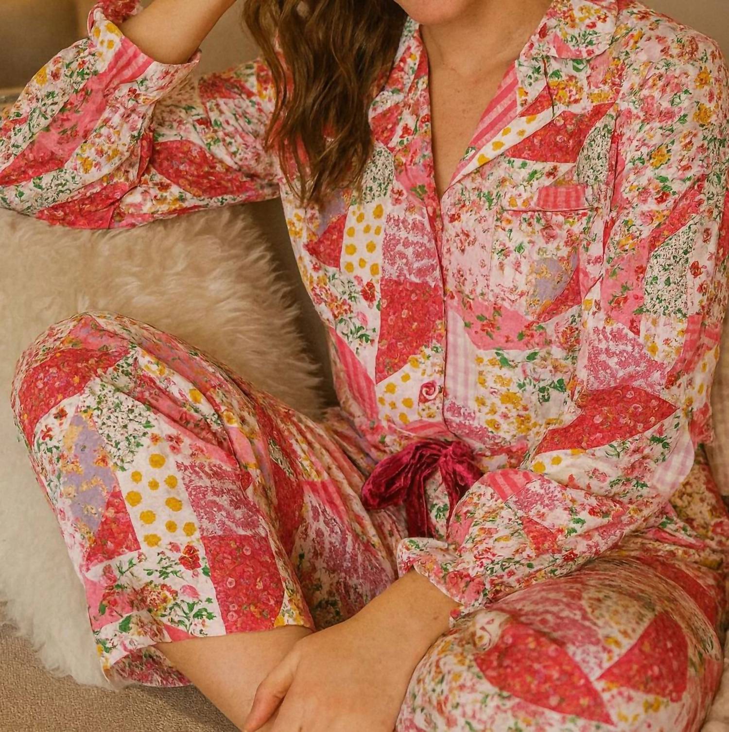 Simply Southern - Women's Pj Pants & Long Sleeve T-shirt Set