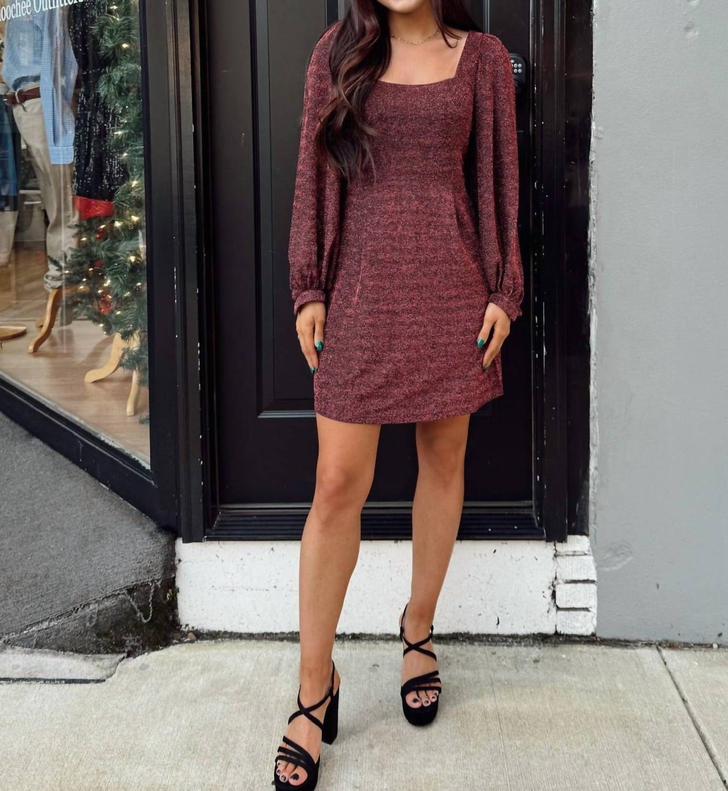 Molly Bracken - Square Neckline Dress