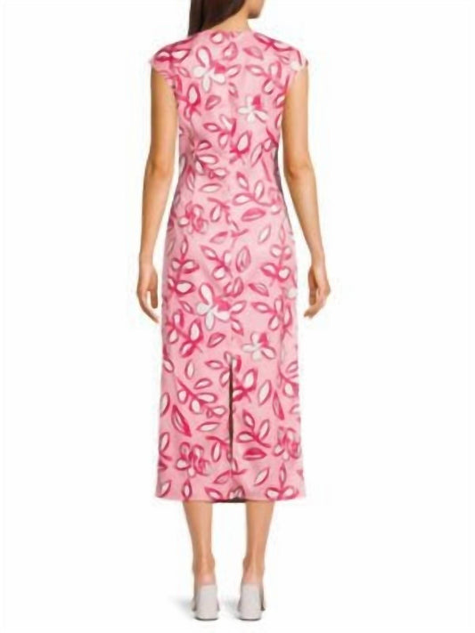 Area Stars - Floral Sleeveless Midi Dress