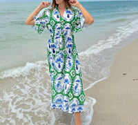 Islapayal - Cape Midi Dress